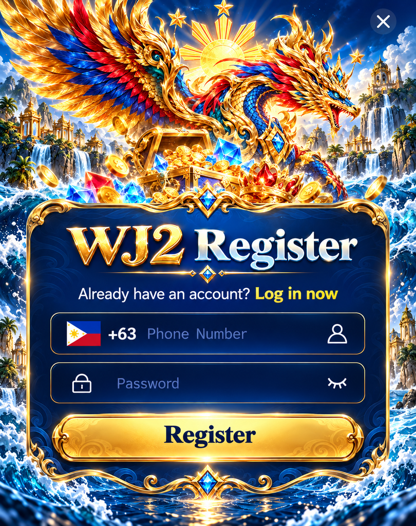 WJ2 Register with mythical dragon design